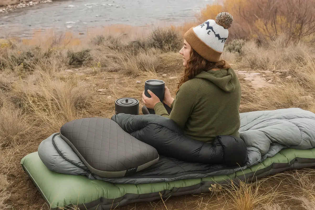 Matelas-autogonflant-de-camping