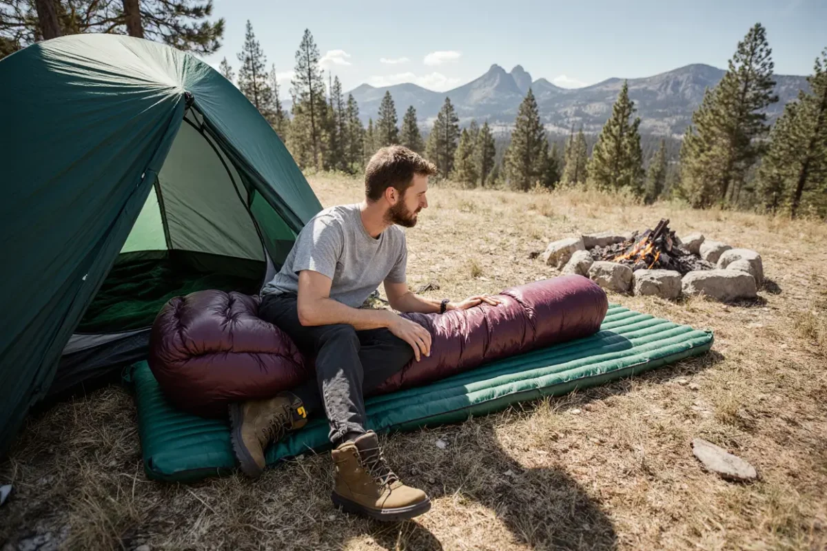 matelas gonflable pour camping