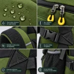 Poche gourde du sac à dos randonnée 50L