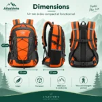 Sac à Dos 30L Pour Randonnée Ultra Pratique – Image 5