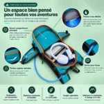 Sac à Dos Randonnée 20L Ultra Pratique – Image 8