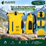 Sac à Dos Étanche 30L Pour Randonnée – Image 5