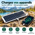 Chargeur Solaire Portable Pour Randonnée – Image 9