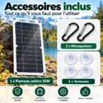 Chargeur Solaire Portable Pour Randonnée – Image 11