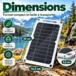 Chargeur Solaire Portable Pour Randonnée – Image 4
