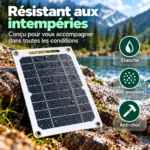 Chargeur Solaire Portable Pour Randonnée – Image 7