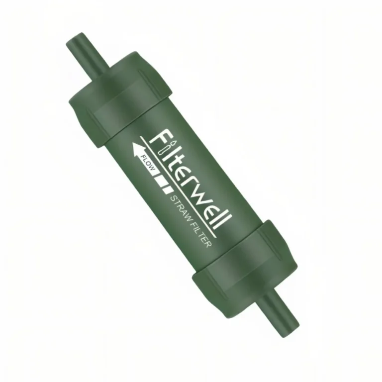 Filtre eau randonnée portable vert