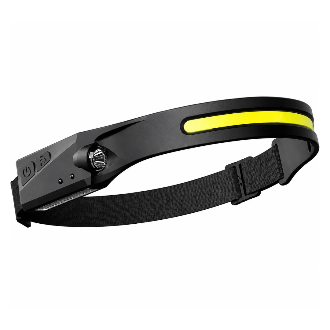 lampe-frontale-led-rechargeable-avec détecteur-de-mouvement-atlasverte Lampe Frontale LED Rechargeable – Image 1