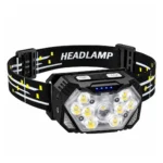 Lampe Frontale Puissante 9 LED